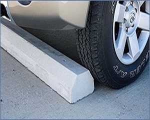 Concrete Car Bumper Guards
